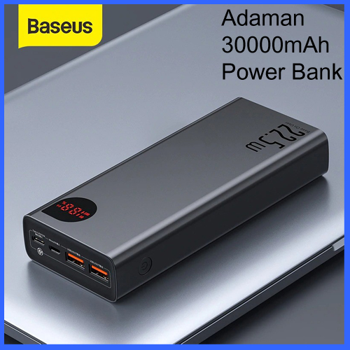 Baseus Adaman 22.5W 30000mAh Metal Digital Display Power Bank